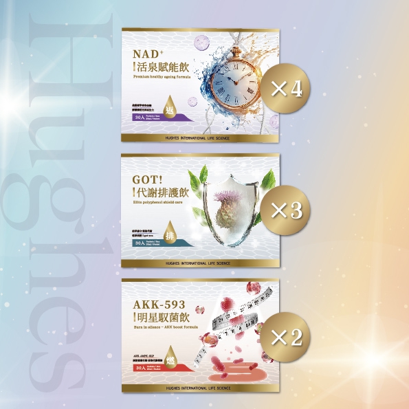 H2套組2(活泉賦能飲4+代謝排護飲3+明星馭菌飲2)